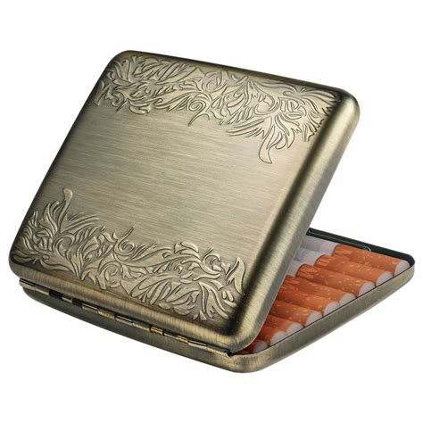 box with metal cigarette spring|retro metal cigarette box clip.